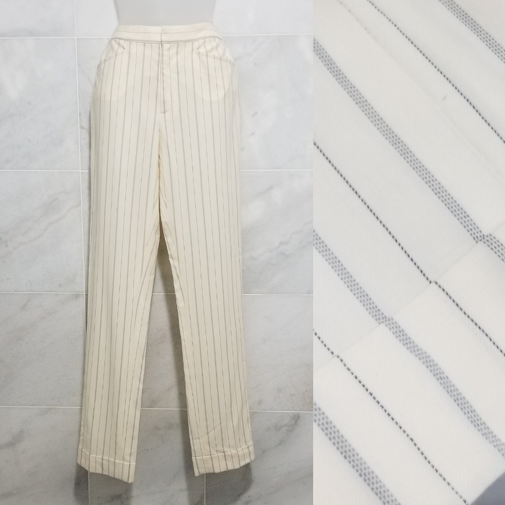 Ralph Lauren Collection Wool Pinstripe Courtney 4